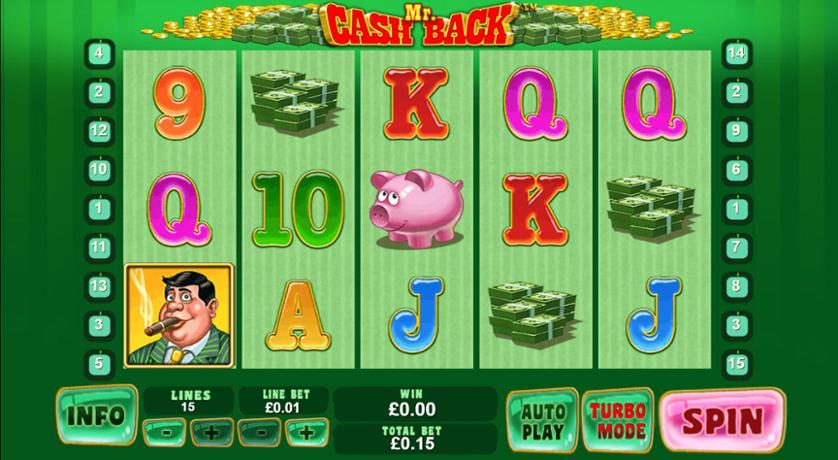Игровой автомат «Mr. Cashback» от казино Плей Фортуна